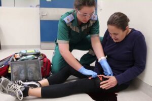 Training WA’s next crop of paramedics with fake blood and guts