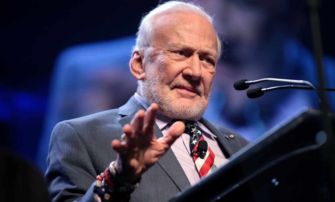 Buzz Aldrin’s grand plan to get humans on Mars