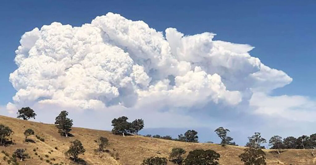 When bushfires create their own weather system