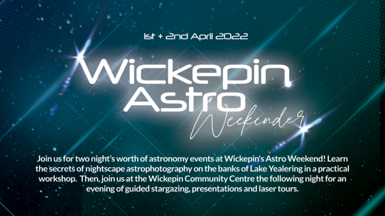Wickepin’s Astro Weekender