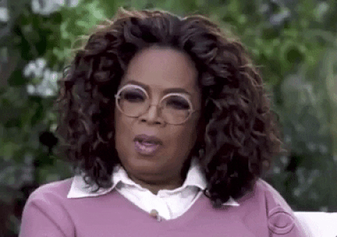 Video gif of Oprah Winfrey exclaiming 'What?!'