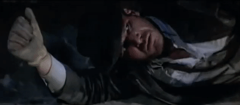 Video gif of Indiana Jones (played by Harrison Ford) saying: 
